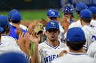 Baseball vs Salisbury  Wheaton College Baseball takes on Salisbury University in game two of the NCAA D3 College World Series at Veterans Memorial Stadium in Cedar Rapids, Iowa. - Photo By: KEITH NORDSTROM : Wheaton Basball, NCAA, Baseball, World Series